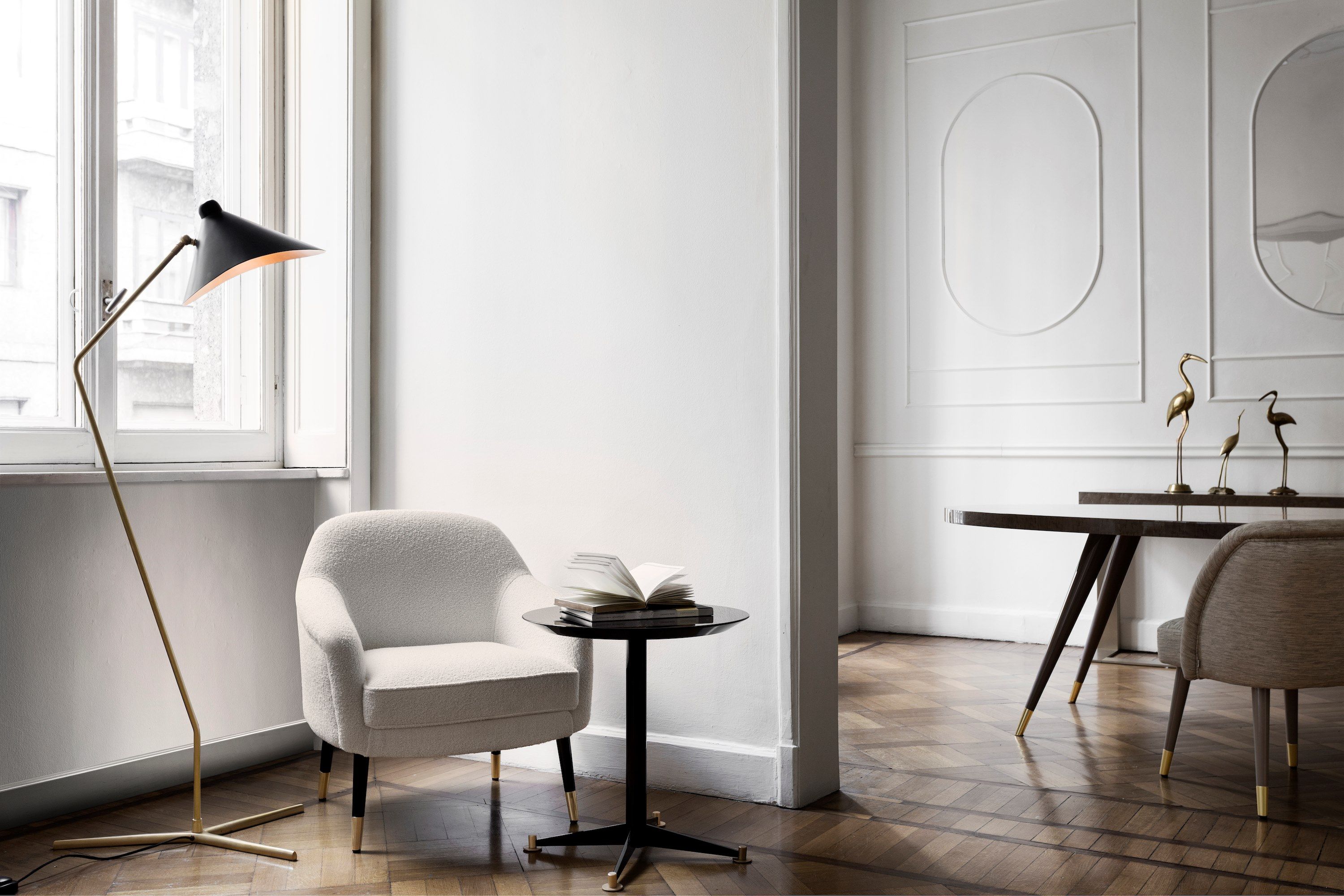 Круглый деревянный журнальный столик DOM EDIZIONI FILIPPO TEA ARCH-00106609 - Вид №1