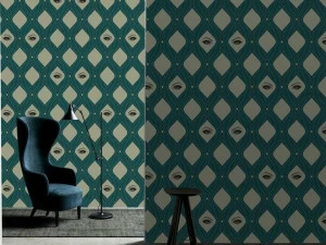 Baboon Огнеупорные виниловые обои Pattern