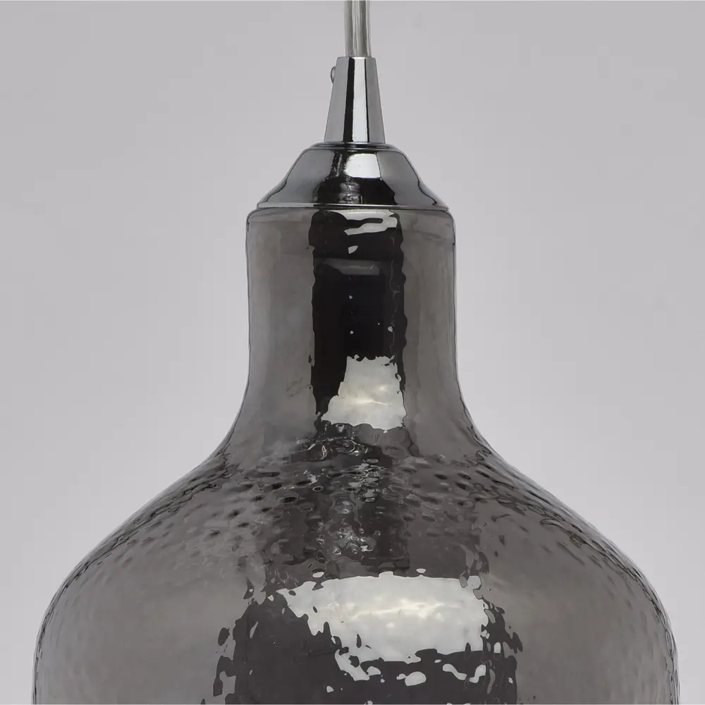 Люстра Лоск 1xE14x60 Вт, металл/стекло, цвет хром/серый MW-Light STLM-2003777 - Вид №6