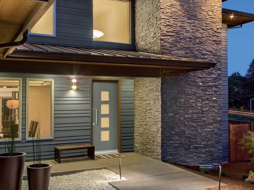 Бронированная входная дверь для экстерьера Gasperotti HABITAT EX.70 SUNNY TOP ARCH-00140281