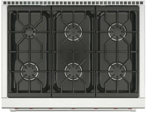 Wolf Профессиональная отдельно стоящая кухня из нержавеющей стали Cucine professionali dual fuel Icbdf366