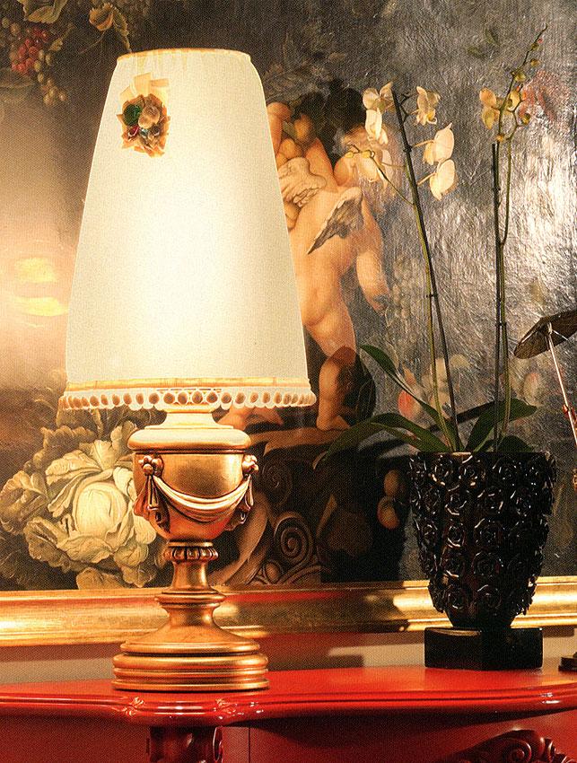 Настольная лампа Lady GIORGIO PIOTTO MI.40.006 Gold