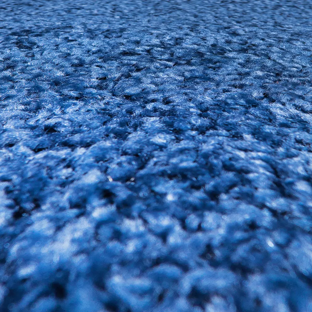 Ковер полипропилен Шагги Тренд L001 60x110 см цвет синий MERINOS STLM-2137524 - Вид №3