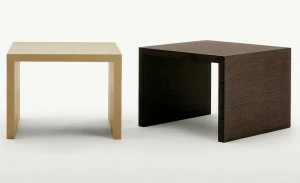 Maxalto Квадратный деревянный журнальный столик Arkè