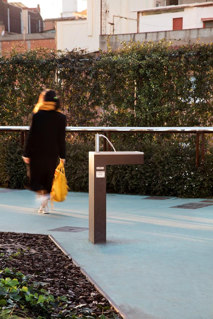 URBIDERMIS Напольный фонтан Corten ™ sun-id-1401379 - Вид №1