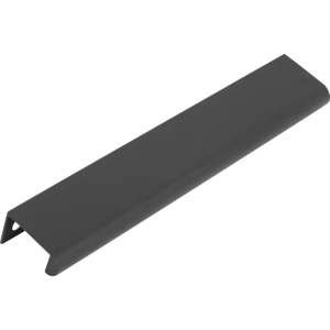 Мебельная ручка-профиль черная 140 мм