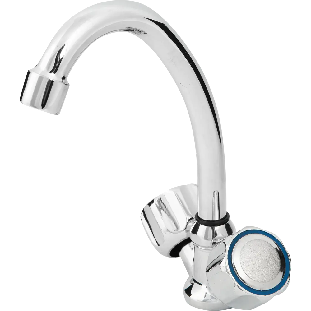 Смеситель для раковины Ретро двухвентильный цвет хром Santreyd STLM-2124498