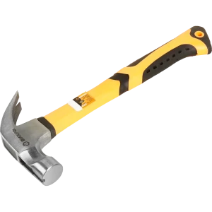 Молоток столярный Вихрь 73/6/8/8 фиберглассовая рукоятка 450 г