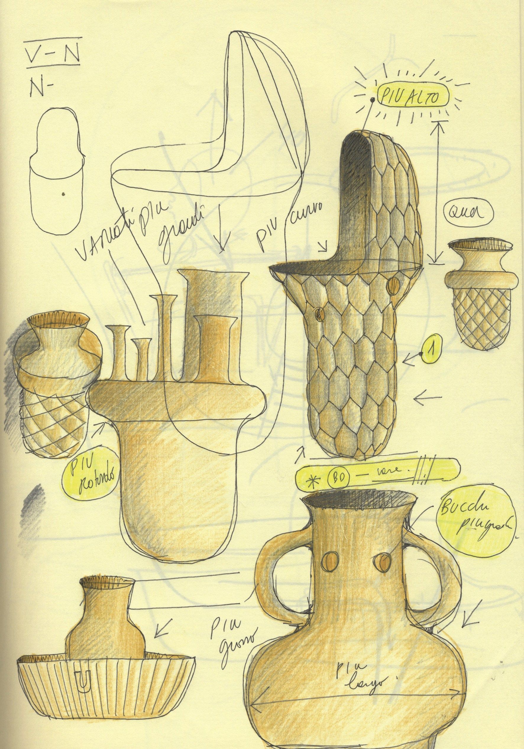 Низкий терракотовый садовый горшок BD Barcelona GARDENIAS N.2 ARCH-00042264 - Вид №16