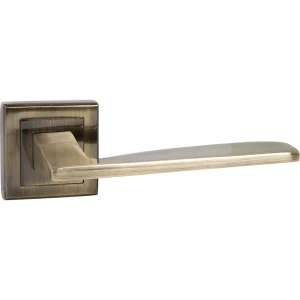 Ручка дверная на розетке Z 201 AB, цвет античная бронза 82105544 STLM-2182521