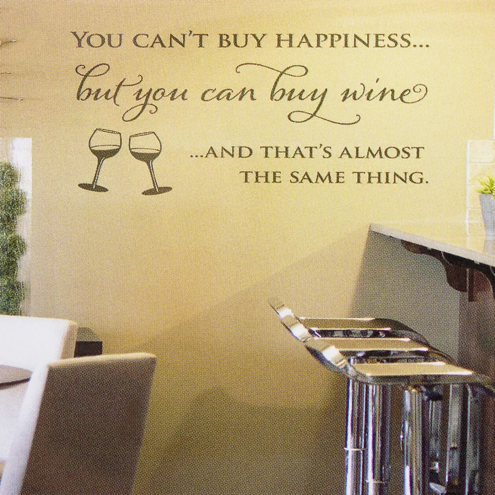 Наклейка You can buy wine 18764640 STLM-2117386 Santreyd  - Вид №2