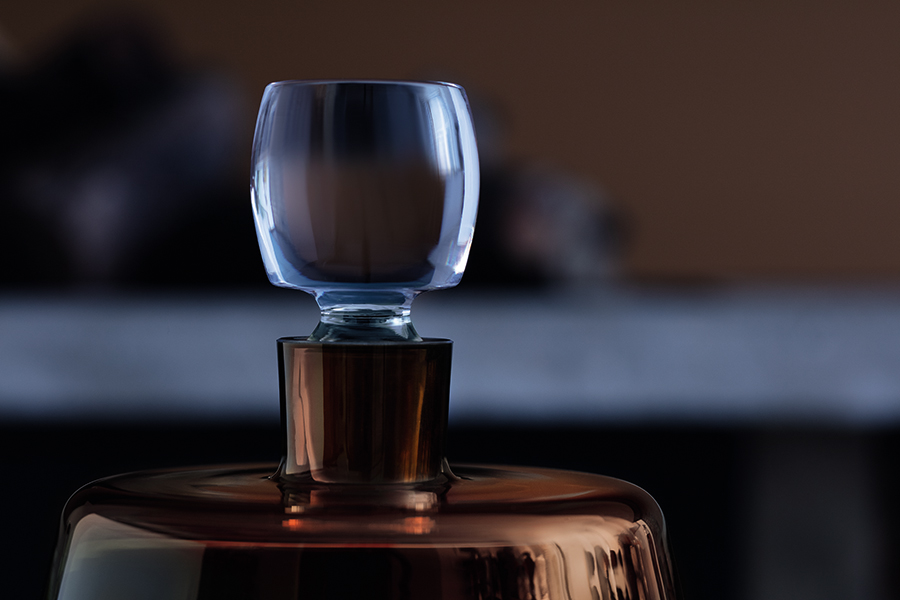 Набор для виски с деревянным подносом whisky club LSA INTERNATIONAL WHISKY 00-3863300 Коричневый;прозрачный  - Вид №2