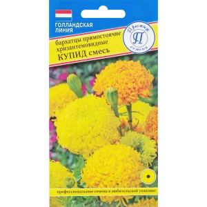 Семена Бархатцы хризантемовидные «Купид» микс 83227064 STLM-2035085