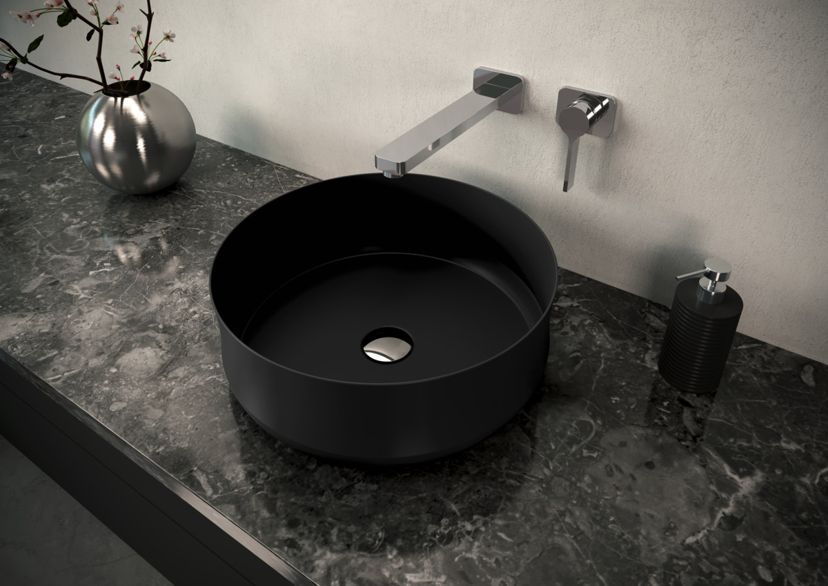 Умывальник KALDEWEI Сталь эмалированная 3186 455 холодный серый 70 3186455 - Вид №5