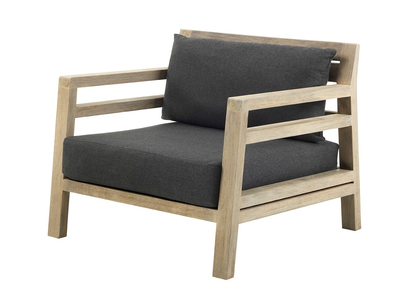 Садовое кресло из тикового дерева с подлокотниками Ethimo Costes ARCH-00118321 - Вид №17