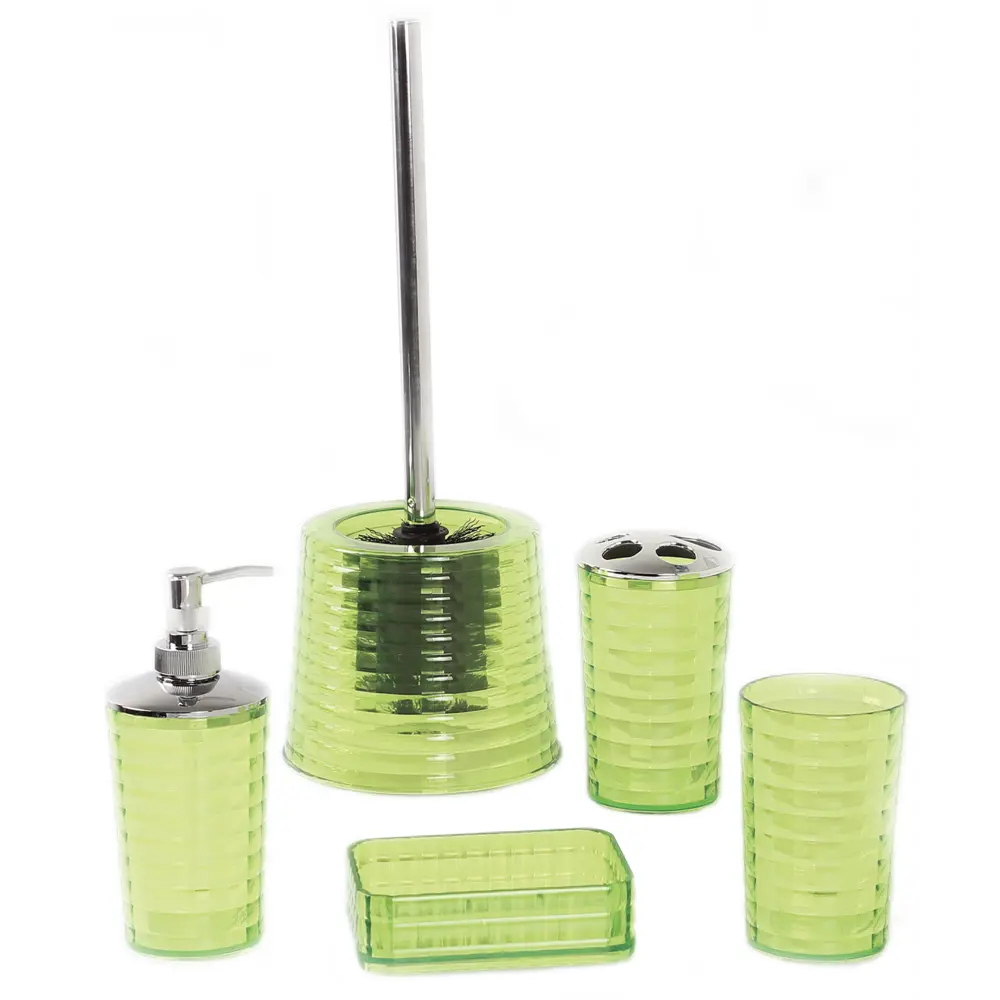 Стакан для зубных щёток настольный Vidage «Корбу» пластик цвет зелёный STLM-2084162 - Вид №1