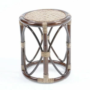 Табурет 39х32 см темный коньяк Calamus Rotan VINOTTI  00-3885351 Коричневый