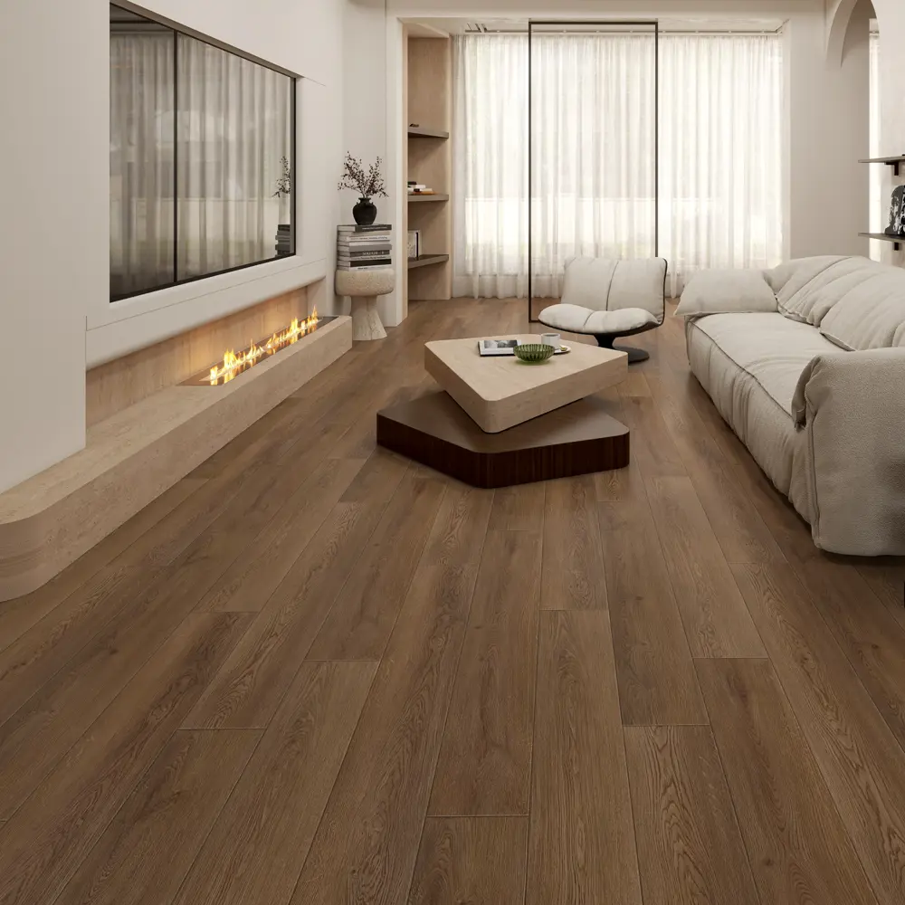 SPC плитка Дуб Бильбао класс 42 толщина 4 мм 4 фаски 2.196 м² Santreyd STLM-2164318