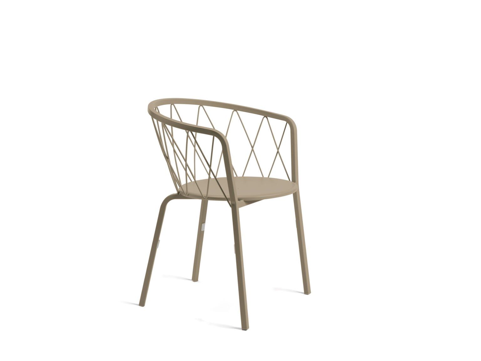 Металлический штабелируемый садовый стул с подлокотниками Vermobil Daisy ARCH-00025999 - Вид №7