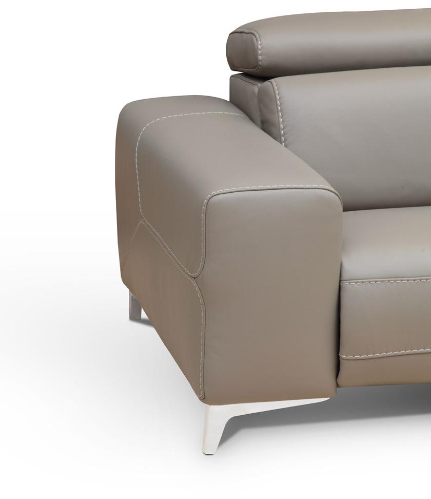 Rossini Sofas Откидной кожаный диван с электроприводом sun-id-1364534 - Вид №3