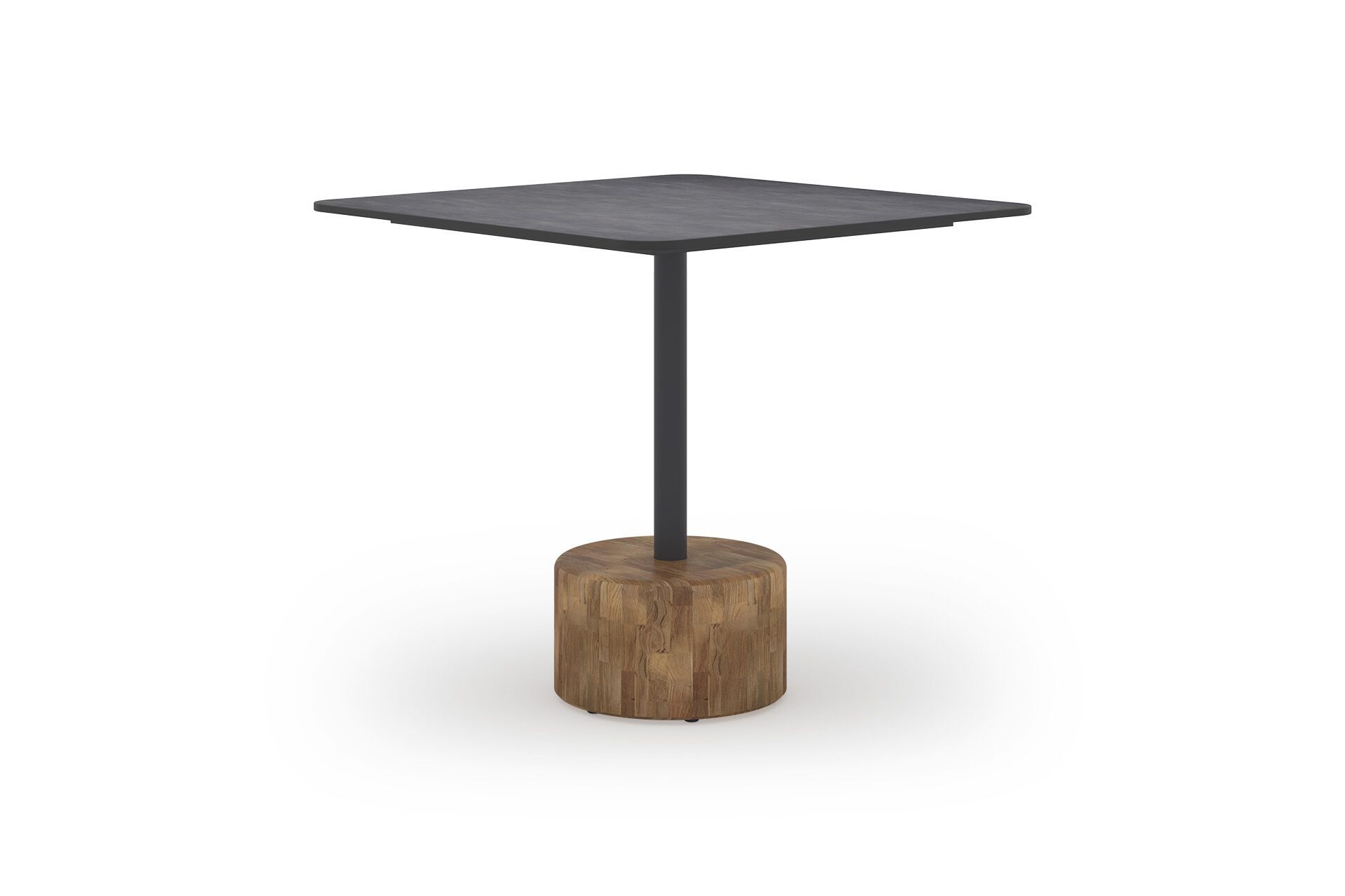 Квадратный стол с верхней частью HPL и тиковым или каменным основанием MAMAGREEN Glyph ARCH-00089326 - Вид №13