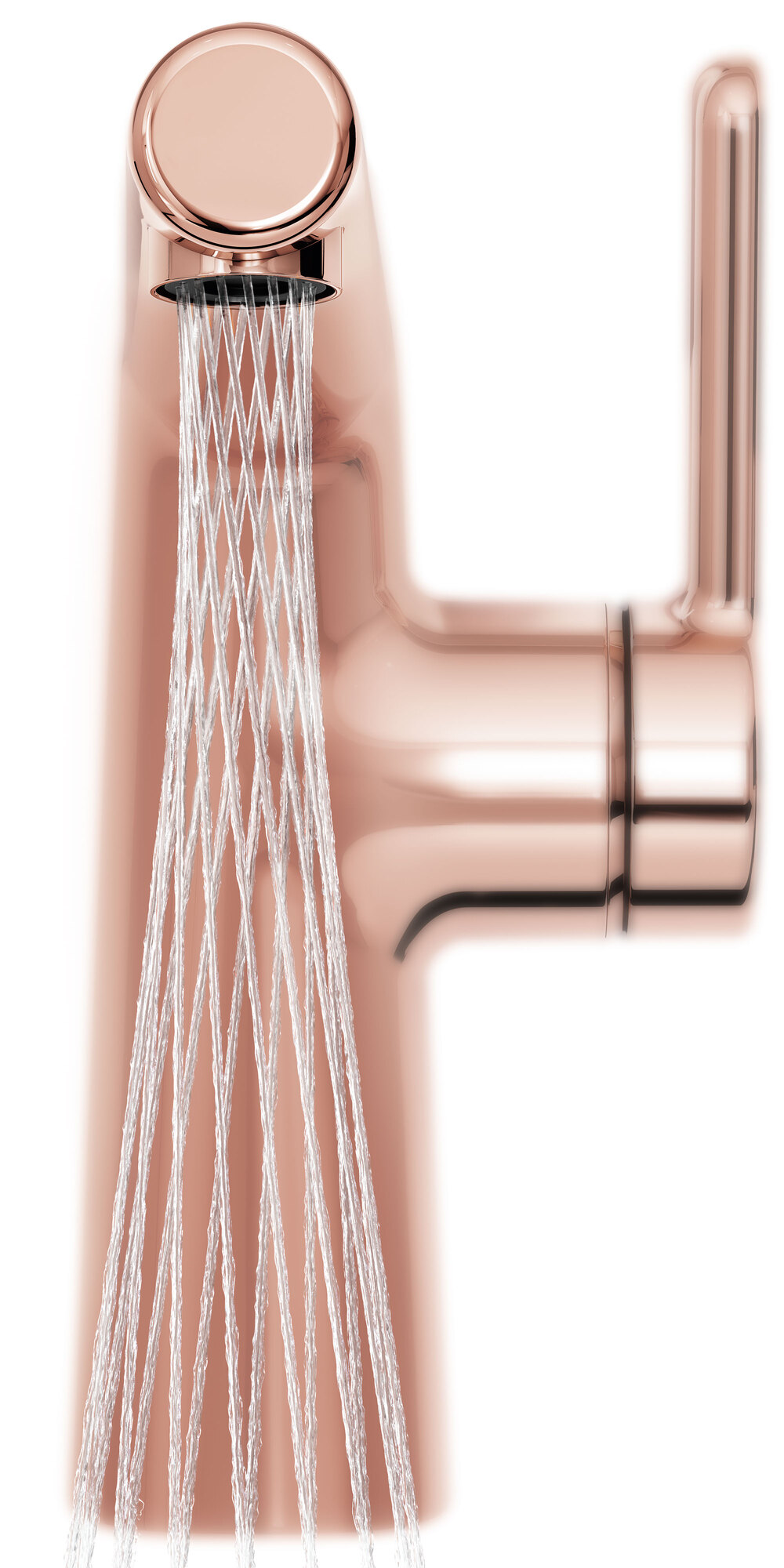 Oras 3006F-34 Смеситель для умывальника 3006F-34 Inspera Розовое золото  - Вид №1