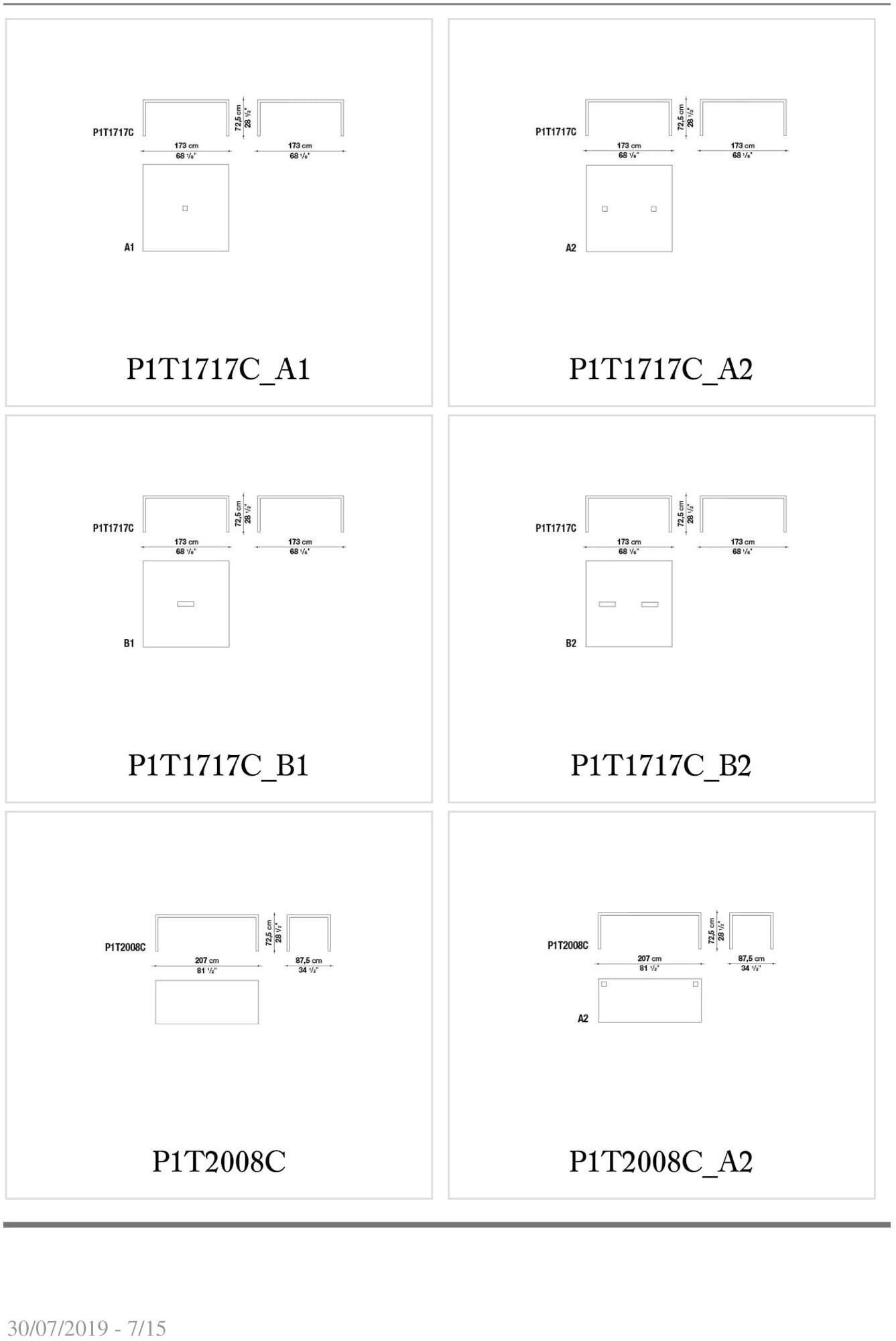 B&B Italia Project Прямоугольный письменный стол из стекла Progetto 1 sun-id-1450838 - Вид №6