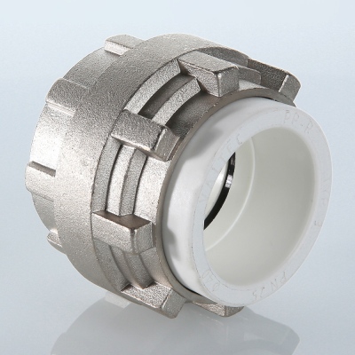 VTp.763.0.050 Фитинг полипропиленовый – муфта разъемная Valtec 50 мм  - Вид №14