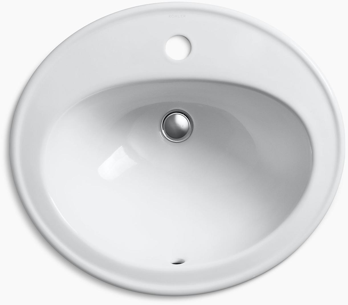 K-2196-1-96 Накладная раковина на столешницу  прямоугольная Kohler  - Вид №3