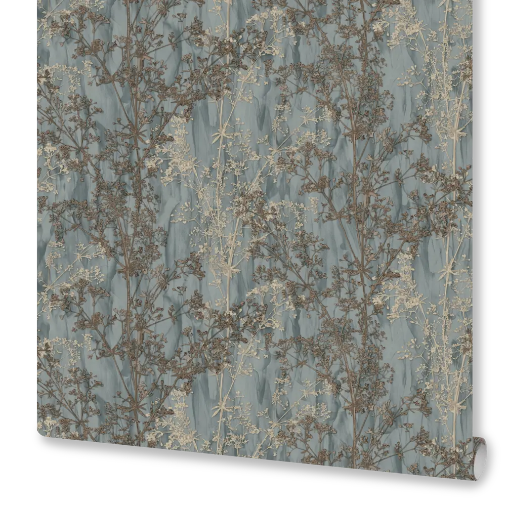 Обои флизелиновые Euro Decor Fjord зеленые 1.06 м ED7113-04 88479183 STLM-2123643