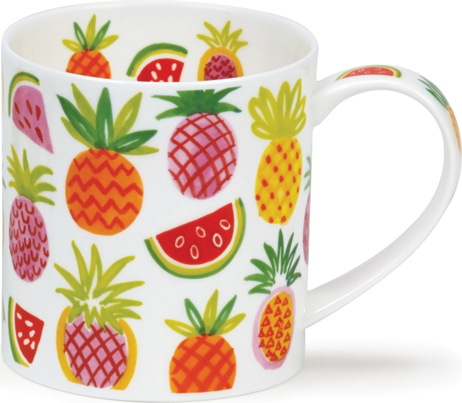 10625357 Dunoon Кружка Dunoon "Ананас.Оркни" 350мл Фарфор костяной 