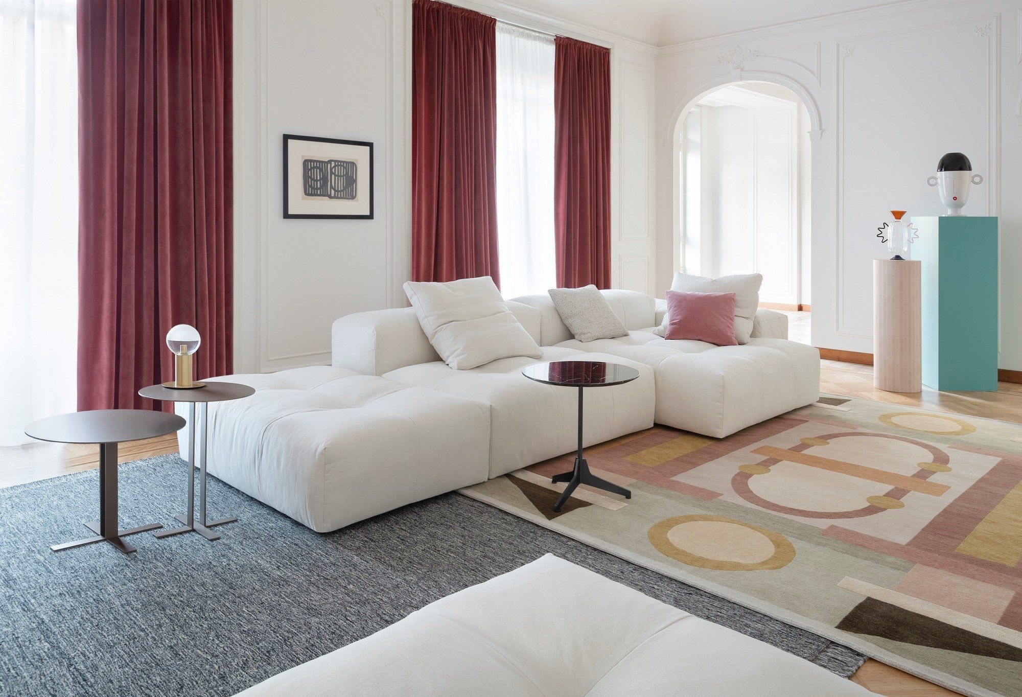 Съемный диван из ткани Saba Italia ARCH-00127833 - Вид №6