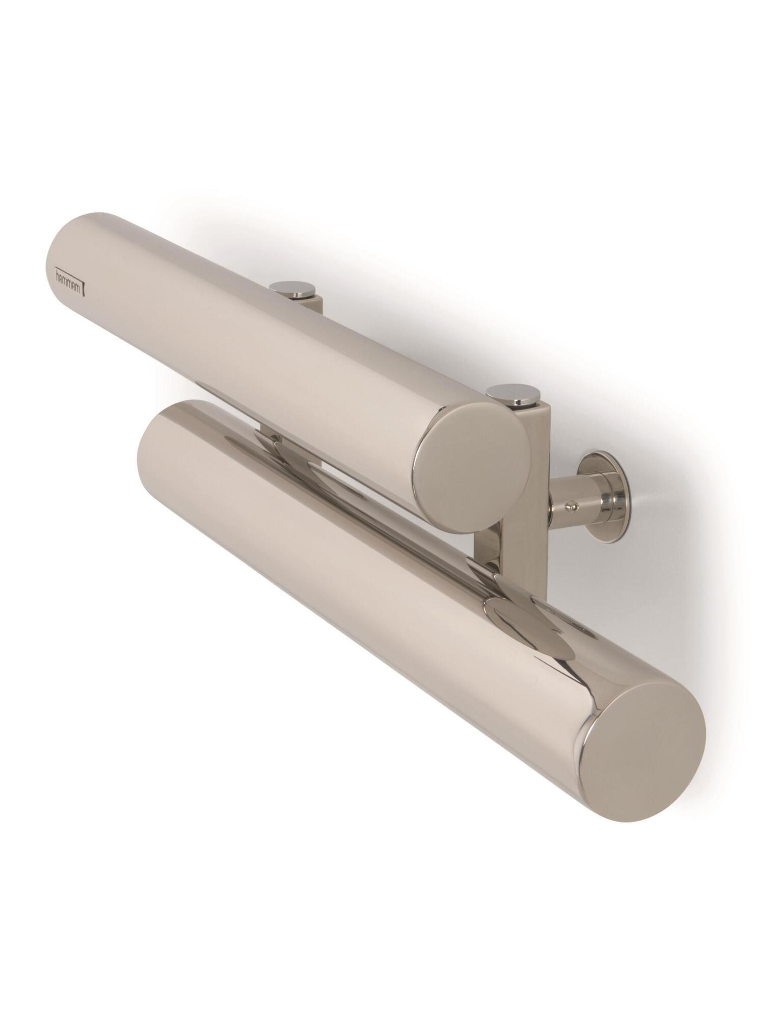 Полотенцесушитель Hammam ELEGANCE Stainless steel  комбинированный; электрический или водяной Сталь  - Вид №35