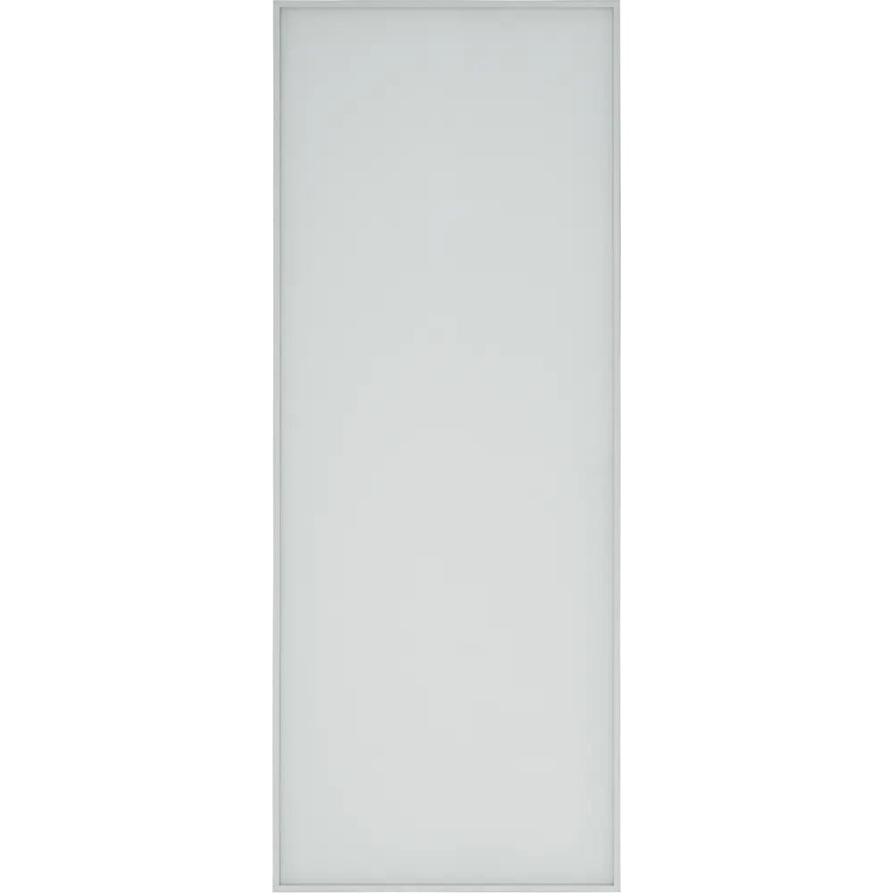 Витрина для шкафа Delinia ID Хельсинки 39.7x102.1 см алюминий/стекло цвет белый STLM-2052614