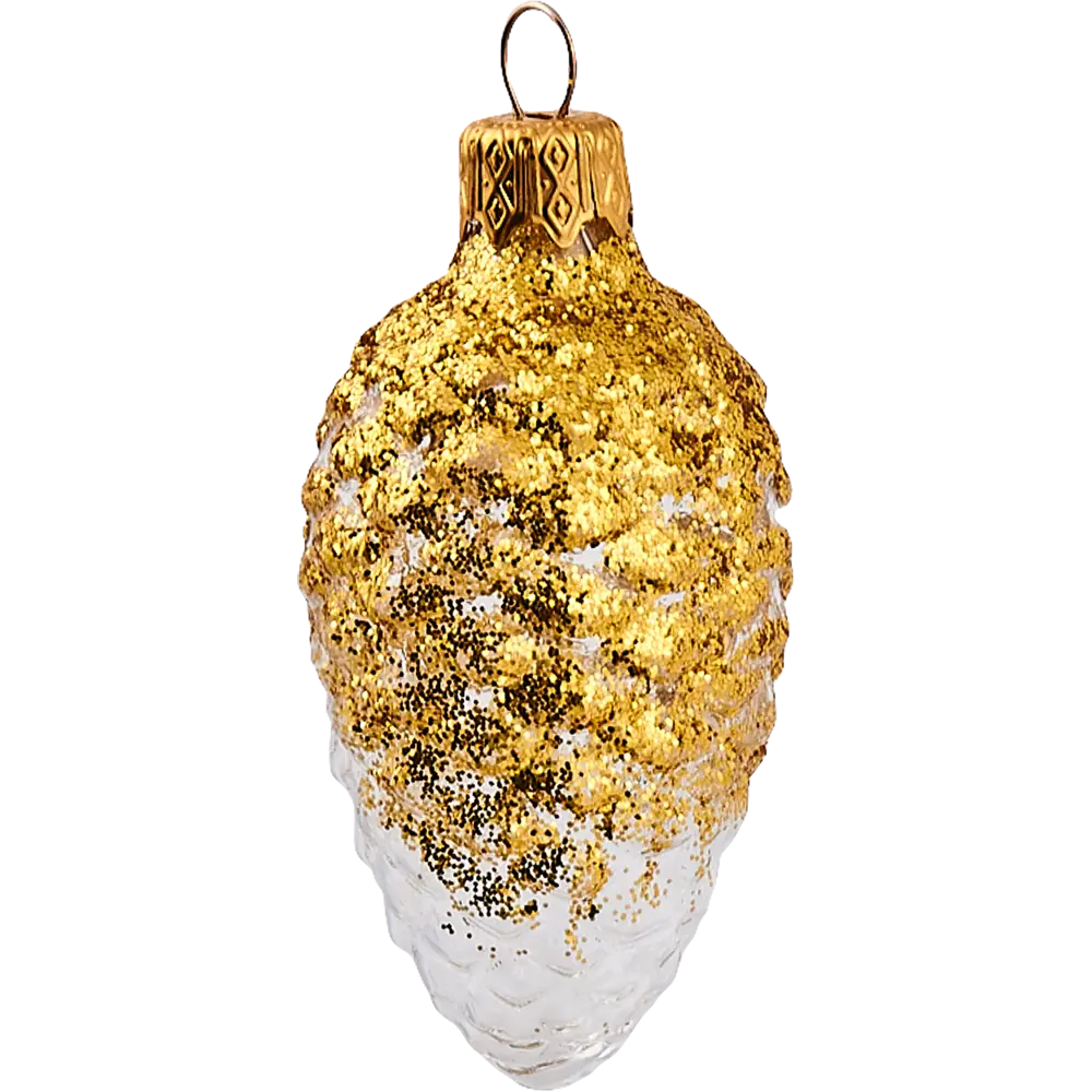 82856293 Ёлочное украшение «Шишка в снегу» STLM-1513657 Santreyd  - Вид №2