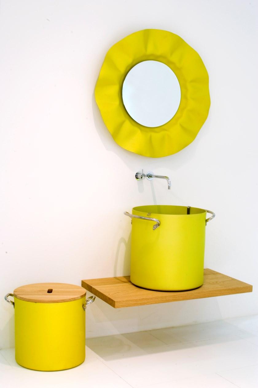 Подвесная раковина настенная овальная Rapsel Chef белая sun-id-1417024 - Вид №7