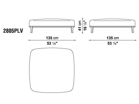 Пуф Maxalto ARCH-00001383 - Вид №1
