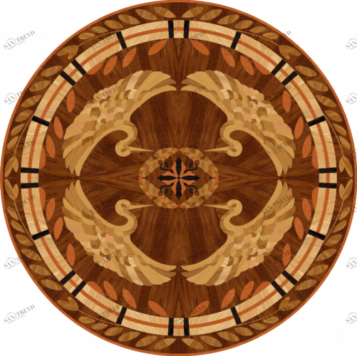 Розетка Лебединое озеро Русская классика 60033