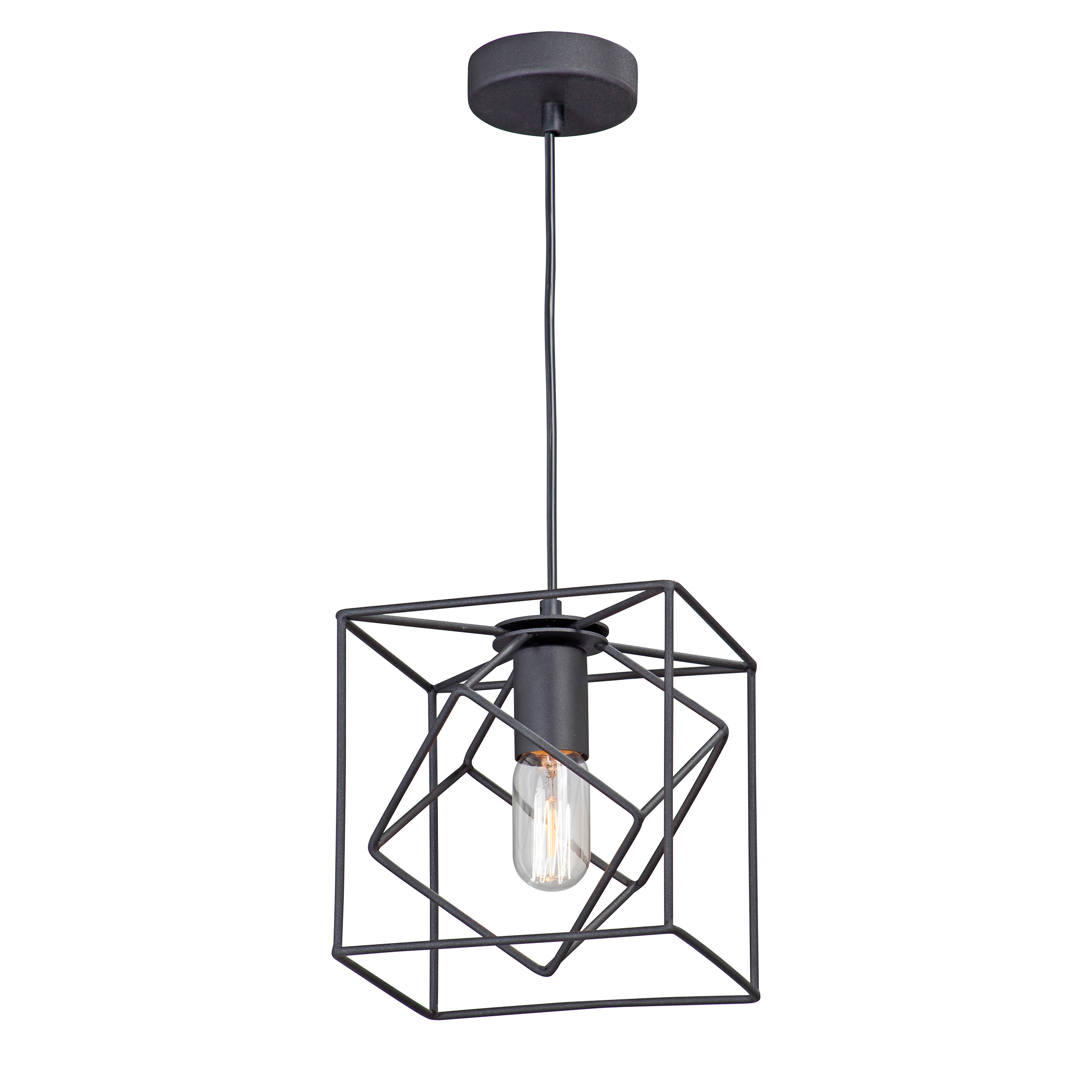 Vitaluce Спайк — подвесная люстра в стиле лофт с регулируемой высотой 89697125 STLM-0079808