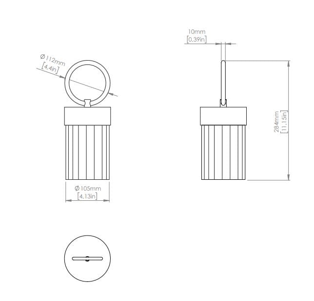 Светодиодная настольная лампа из плексигласа® с USB-зарядкой Contardi CLARETTA ARCH-00101103 - Вид №17