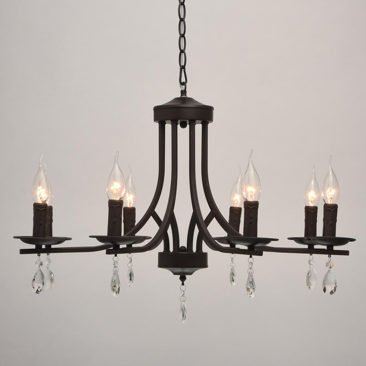 Подвесная люстра De Markt City Аманда 481013208 DE MARKT АМАНДА 187279 Коричневый - Вид №3