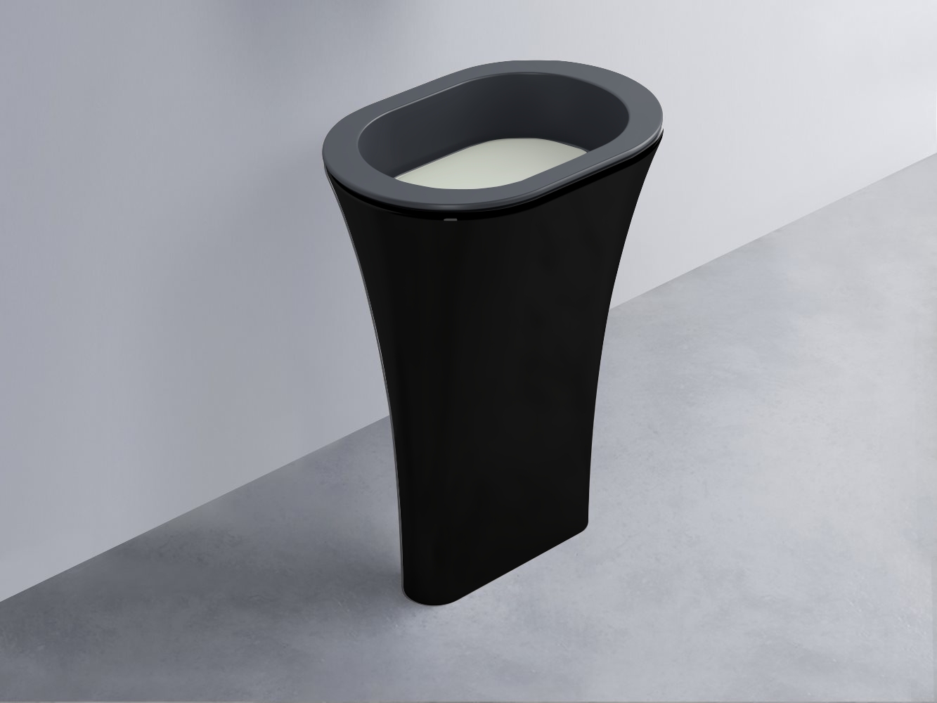 AMLA65-BA+AMPILO-PM+AMCOLO-N Раковина Amedeo Ovale отдельностоящая cielo Enjoy + Amedeo Ceramica Cielo