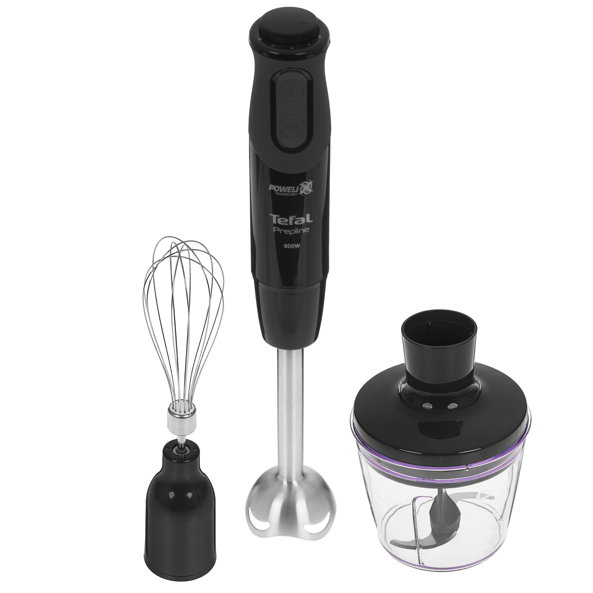 5601910 Блендер погружной Tefal Prepline HB64F810 черный STDN-0103436 - Вид №1