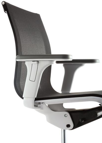 ICF Поворотное офисное кресло из сетки с 5 спицами и колесиками Una chair sun-id-1492929 - Вид №1