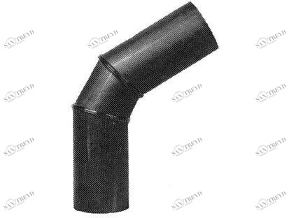 SANIT 157156517 Сегмент 45 ° изгиб, ПЭ 100, 17 СДР, длинные 