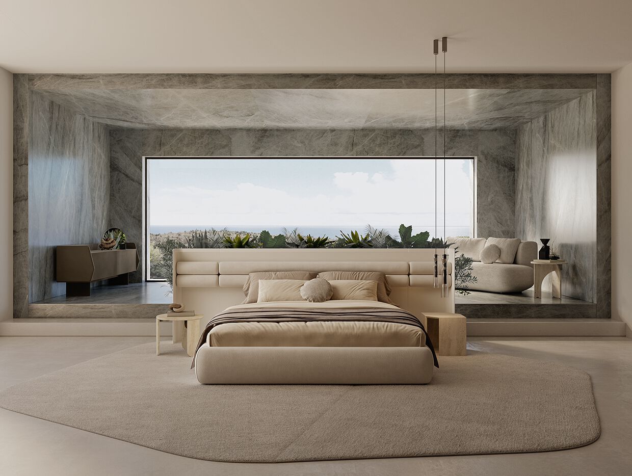 Изогнутый диван из ткани Gallotti&Radice Audrey ARCH-00077636 - Вид №1