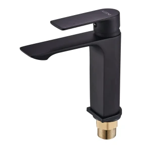 Смеситель для раковины ALTINI черный матовый с керамическим картриджем 89396453