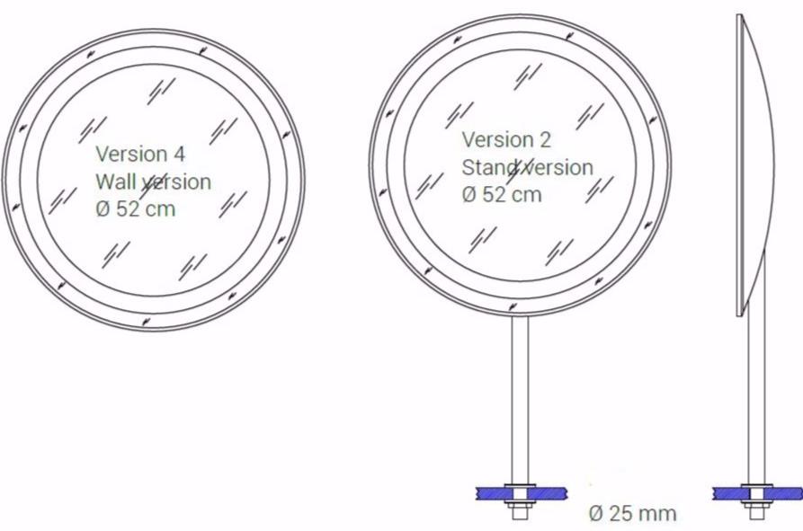 betec Licht Круглое зеркало со встроенной подсветкой для ванной sun-id-1392116 - Вид №11