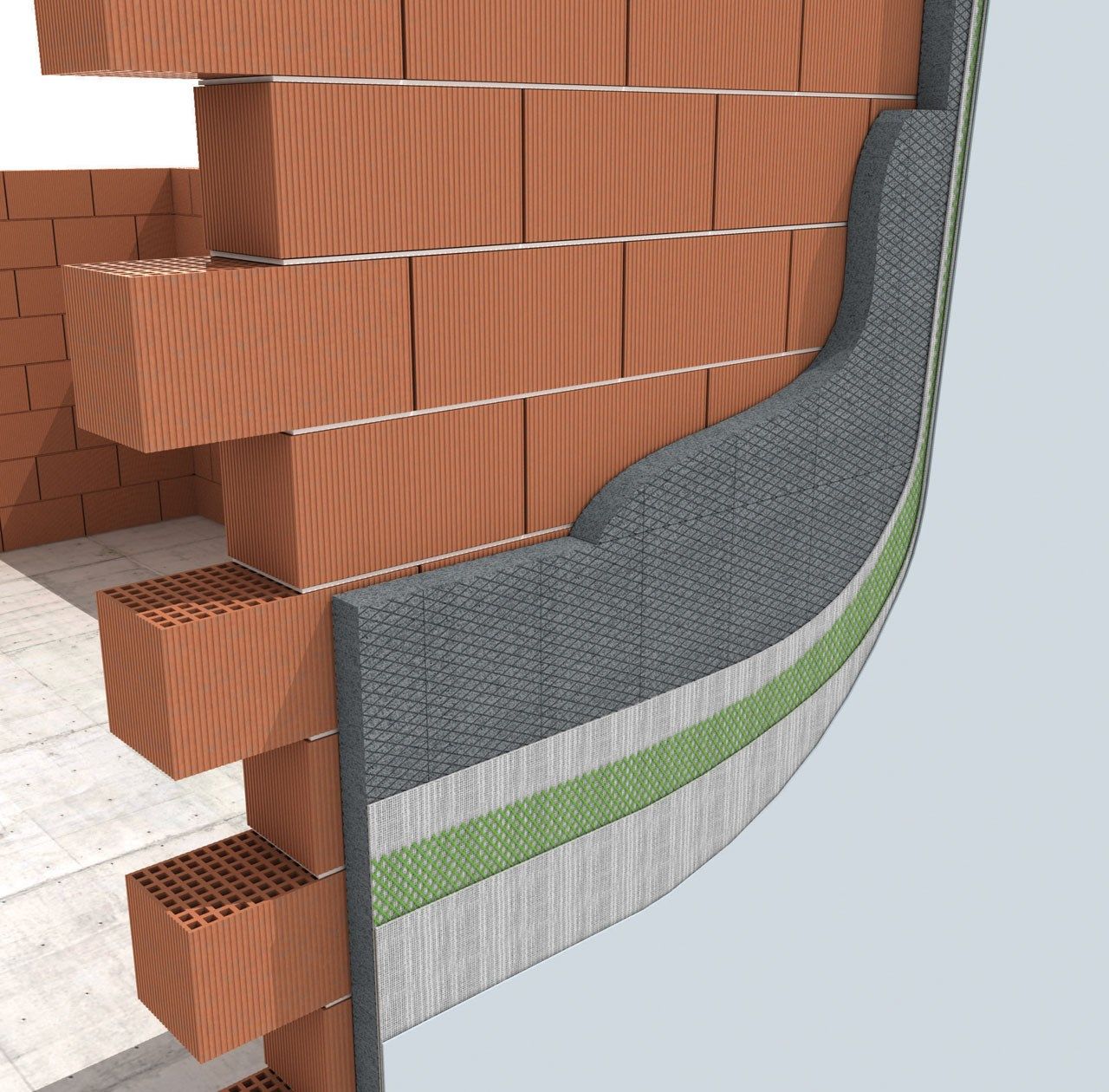 Формованный лист EPS с графитом Primate тепловой-стены и корпус ARCH-00048106