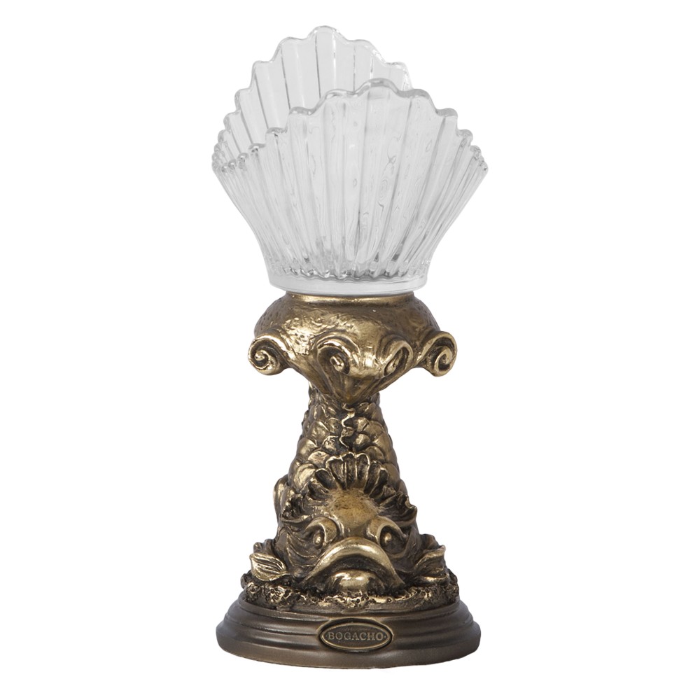 52060 Фруктовница-конфетница Дары моря Бронза BOGACHO 4627139502616 - Вид №1